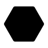 Polygon Shape (Monochrome) Free Open-Source SVG Icon