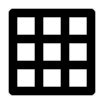 Table (Monochrome) Free Open-Source SVG Icon