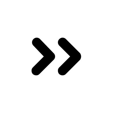 Double Right Angle Arrow (Solid) Free Open-Source SVG Icon (Unicons Solid)