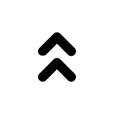 Double Angle Up Arrow (Solid) Free Open-Source SVG Icon (Unicons Solid)