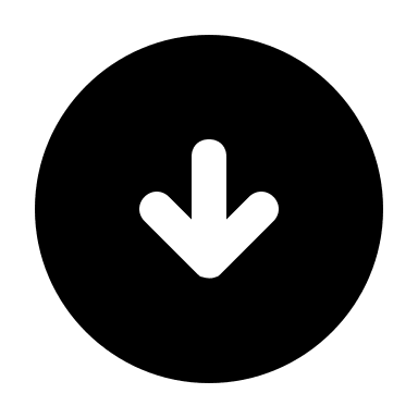 Downward Arrow Inside Circle (Solid) Free Open-Source SVG Icon (Unicons Solid)