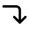 Corner Right Down Arrow (Solid) Free Open-Source SVG Icon