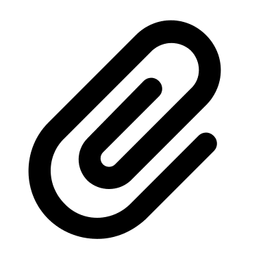 Paperclip (Solid) Free Open-Source SVG Icon (Unicons Solid)