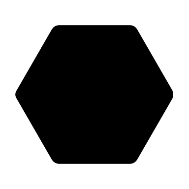 Polygon Shape (Solid) Free Open-Source SVG Icon (Unicons Solid)