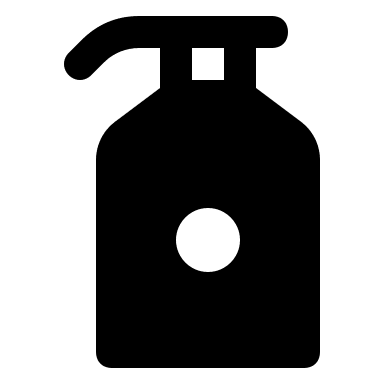 Sanitizer Bottle (Solid) Free Open-Source SVG Icon (Unicons Solid)