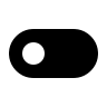 Toggle Switch Off (Solid) Free Open-Source SVG Icon