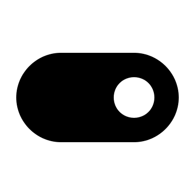 Toggle Switch On (Solid) Free Open-Source SVG Icon (Unicons Solid)