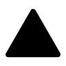 Triangle Shape (Solid) Free Open-Source SVG Icon