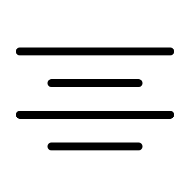 Center Alignment (Thin Line) Free Open-Source SVG Icon (Unicons Thin Line)