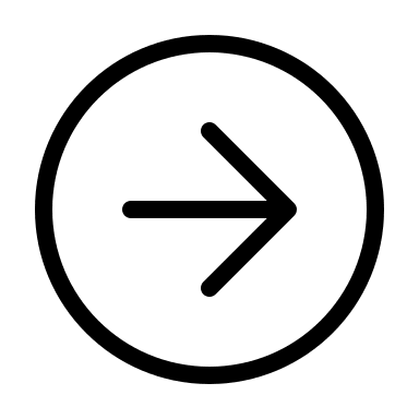 Right Arrow in Circle (Thin Line) Free Open-Source SVG Icon (Unicons Thin Line)