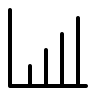 Growth Chart (Thin Line) Free Open-Source SVG Icon