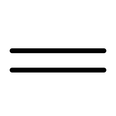 Horizontal Grip Line (Thin Line) Free Open-Source SVG Icon (Unicons Thin Line)