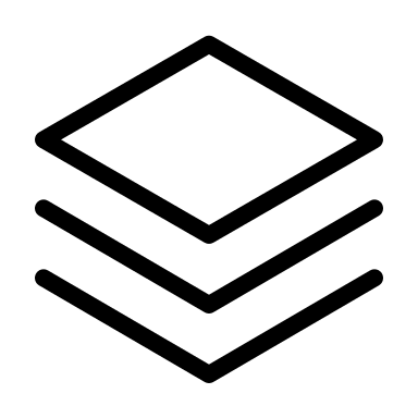 Layer Group Management Free Open-Source SVG Icon (Unicons Thin Line)