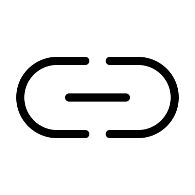 Link (Thin Line) Free Open-Source SVG Icon (Unicons Thin Line)