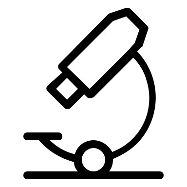 Microscope (Thin Line) Free Open-Source SVG Icon (Unicons Thin Line)