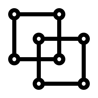 Ungroup Objects (Thin Line) Free Open-Source SVG Icon (Unicons Thin Line)