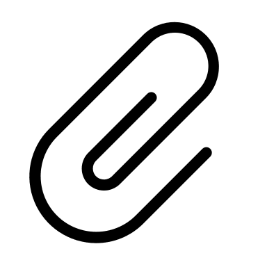 Paperclip (Thin Line) Free Open-Source SVG Icon (Unicons Thin Line)