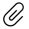 Paperclip (Thin Line) Free Open-Source SVG Icon