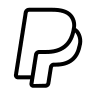 PayPal Payment Service (Thin Line) Free Open-Source SVG Icon