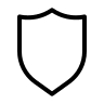 Shield Symbol (Thin Line) Free Open-Source SVG Icon