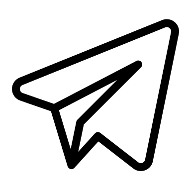 Telegram Alternative Messaging App (Thin Line) Free Open-Source SVG Icon (Unicons Thin Line)