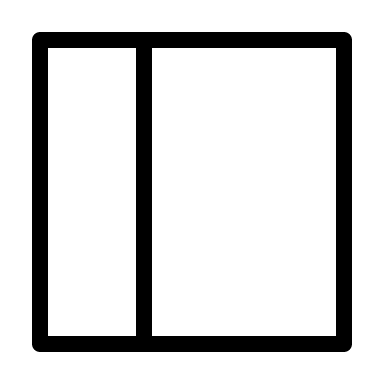 Alternative Web Section (Thin Line) Free Open-Source SVG Icon (Unicons Thin Line)