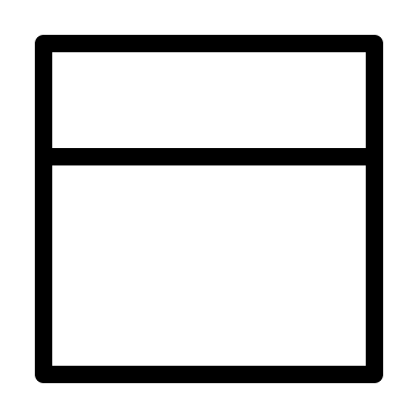 Maximized Window (Thin Line) Free Open-Source SVG Icon (Unicons Thin Line)