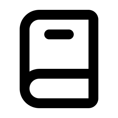 Alternative Book (Unicons) Free Open-Source SVG Icon (Unicons)