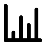 Bar Chart Representation Free Open-Source SVG Icon