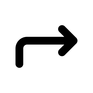 Alternative Upward Right Corner Arrow (Unicons) Free Open-Source SVG Icon (Unicons)