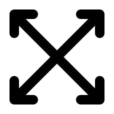 Expand Arrows (Unicons) Free Open-Source SVG Icon (Unicons)