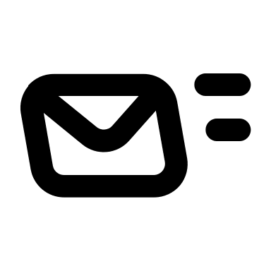 Fast Mail Alternative (Unicons) Free Open-Source SVG Icon (Unicons)