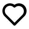 Alternative Heart Symbol Free Open-Source SVG Icon