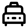 Taxi Vehicle Free Open-Source SVG Icon