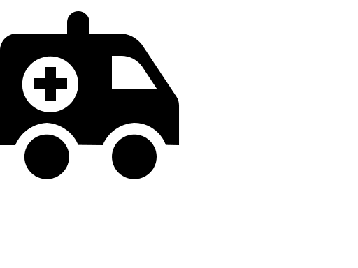 Ambulance Vehicle Free Open-Source SVG Icon (Vaadin Icons)