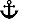 Anchor Symbol Free Open-Source SVG Icon