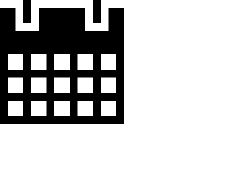 Calendar (Vaadin Icons) Free Open-Source SVG Icon (Vaadin Icons)