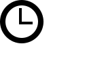 Clock Display Free Open-Source SVG Icon