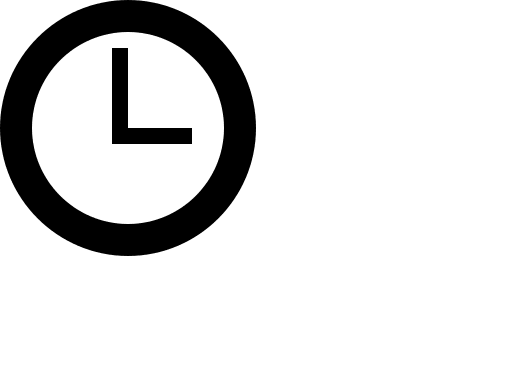 Clock Display Free Open-Source SVG Icon (Vaadin Icons)