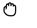 Grab Gesture Free Open-Source SVG Icon