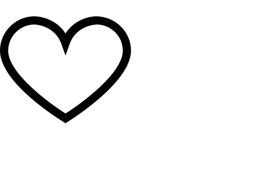 Heart Outline (Vaadin) Free Open-Source SVG Icon (Vaadin Icons)