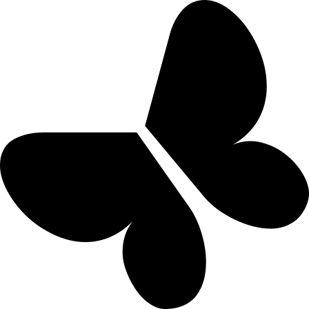 Butterfly (Vesper) Free Open-Source SVG Icon (Vesper Icons)