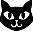 Cat Face Free Open-Source SVG Icon