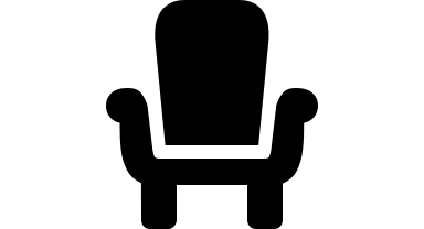 Alternate Chair Design Free Open-Source SVG Icon (Vesper Icons)