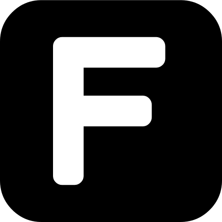 F Square Shape Free Open-Source SVG Icon (Vesper Icons)