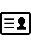 Identification Card Free Open-Source SVG Icon