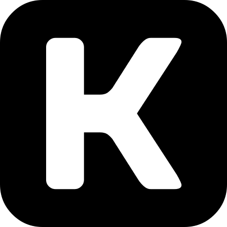 K Square Free Open-Source SVG Icon (Vesper Icons)