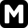 M Square Shape Free Open-Source SVG Icon