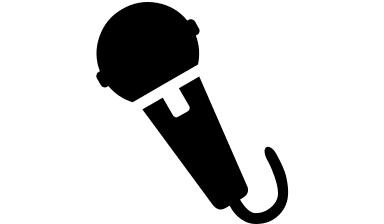 Microphone Free Open-Source SVG Icon (Vesper Icons)