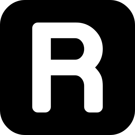 R Square Mathematical Notation Free Open-Source SVG Icon (Vesper Icons)